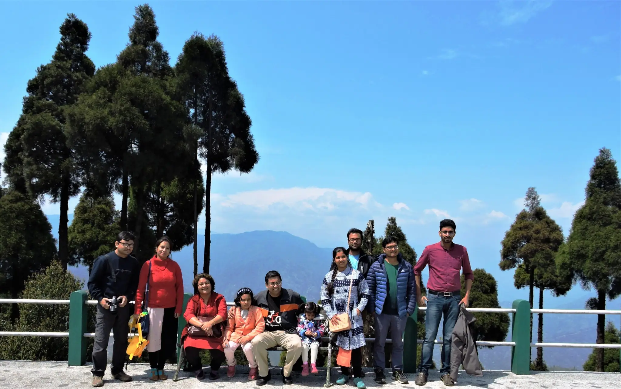 Lab Members Outdoors