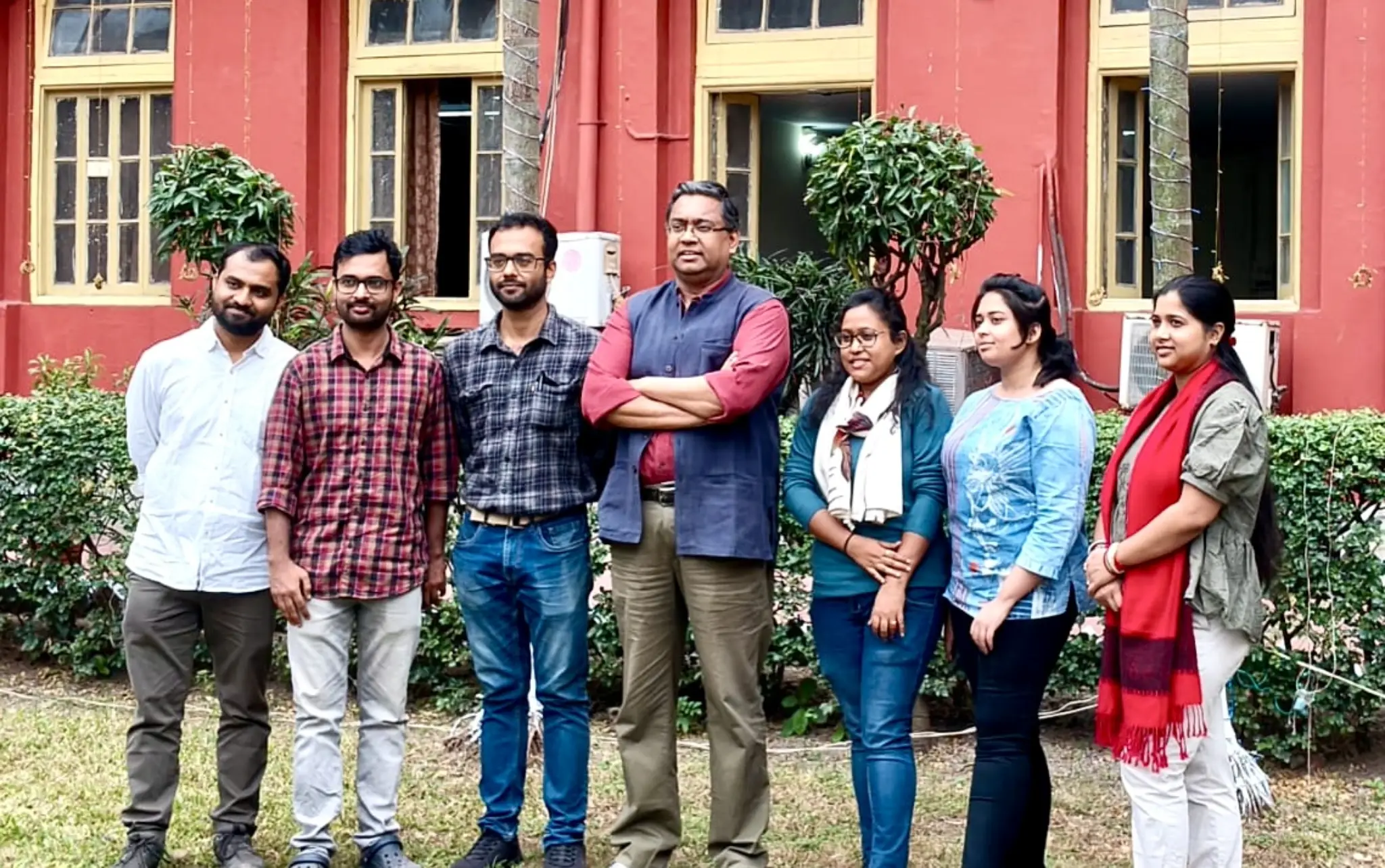 Bose Institute Building with Members